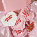 Get trendy with Sleepy Fairy Heart Pillow Hair Ties -  available at Peiliee Shop. Grab yours for $18 today!