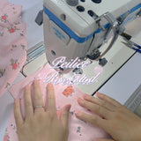 [Peiliee x Rose Island Exclusive] Deer Ballet Fawn Core Cotton Mini Dress