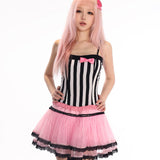 Evil Tooth Paris Girl Cotton Blended Tank Top