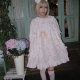 SelfishGhost Flower Doll 100% Cotton Babydoll Dress