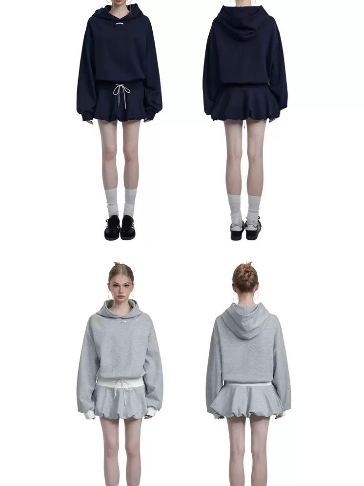 Get trendy with [Oth 24AW] Back to school girl hoodie dress -  available at Peiliee Shop. Grab yours for $65 today!