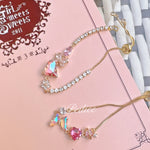 Get trendy with [Handmade] So peachy crystal heart bracelet -  available at Peiliee Shop. Grab yours for $19.90 today!