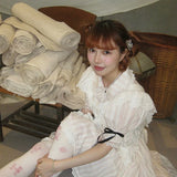 August Unicorn Wonderland Maid Stripe Dress