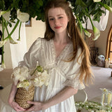 Customized Sewing Diary Handmade Whispering Meadow Cotton Dress