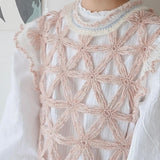 [Customized] Soft Dream As In cloud Hand Knitted Vest