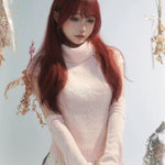 Get trendy with [Rose Island] Fairy Spirit Soft Coquette Dream In Pink Sweater With Arm warmer -  available at Peiliee Shop. Grab yours for $45 today!