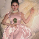 Fa Sogno Ballet Heart Low Back Mini Dress