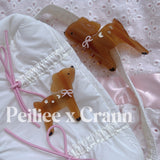 Adorable Cottage Deer Hair Pin