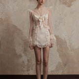 Fa Sogno Lueur de Lune Mini Skirt