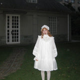 August Unicorn Edwardian Fairy Doll Silk Cotton Dress