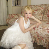 [August Unicron] Angel’s Twinkle Kiss Handmade Sleeveless Dress