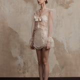 Fa Sogno Lueur de Lune Mini Skirt