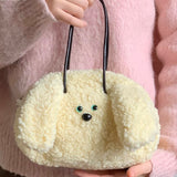 Butter Puppy Fluffy Hand Bag