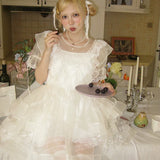 [August Unicron] Angel’s Wedding Silk Handmade Dress