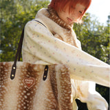 Sleepy Fairy Deer Tote Bag