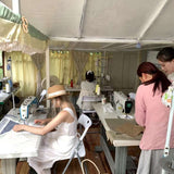 Get trendy with [Tailor Made] Mid Summer Aroma Handmade Cotton Dress -  available at Peiliee Shop. Grab yours for $89 today!