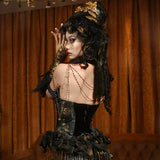 Blood Supply • Golden Hour Baroque Corset Gown