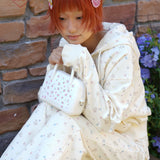 Sleepy Fairy Floral Deer Hoodie And Flare Pants Set