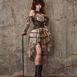 Get trendy with [Blood Supply] Dragon Era steampunk PU Corset Vest - Crop Top available at Peiliee Shop. Grab yours for $52 today!