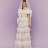 - Songe Atelier -  Lace Whispers Wedding Bridal Dress Tailor Made