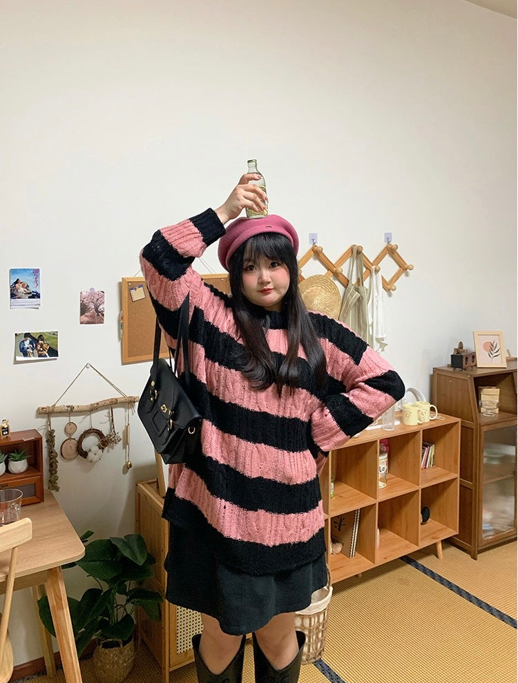 [Curve Beauty] Soft Embrace Sweater (Plus Size 200 lbs) - Premium Dresses from DAJUN - Just $34! Shop now at Peiliee Shop