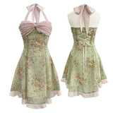 Rose Island Mint Rosé Mini Dress