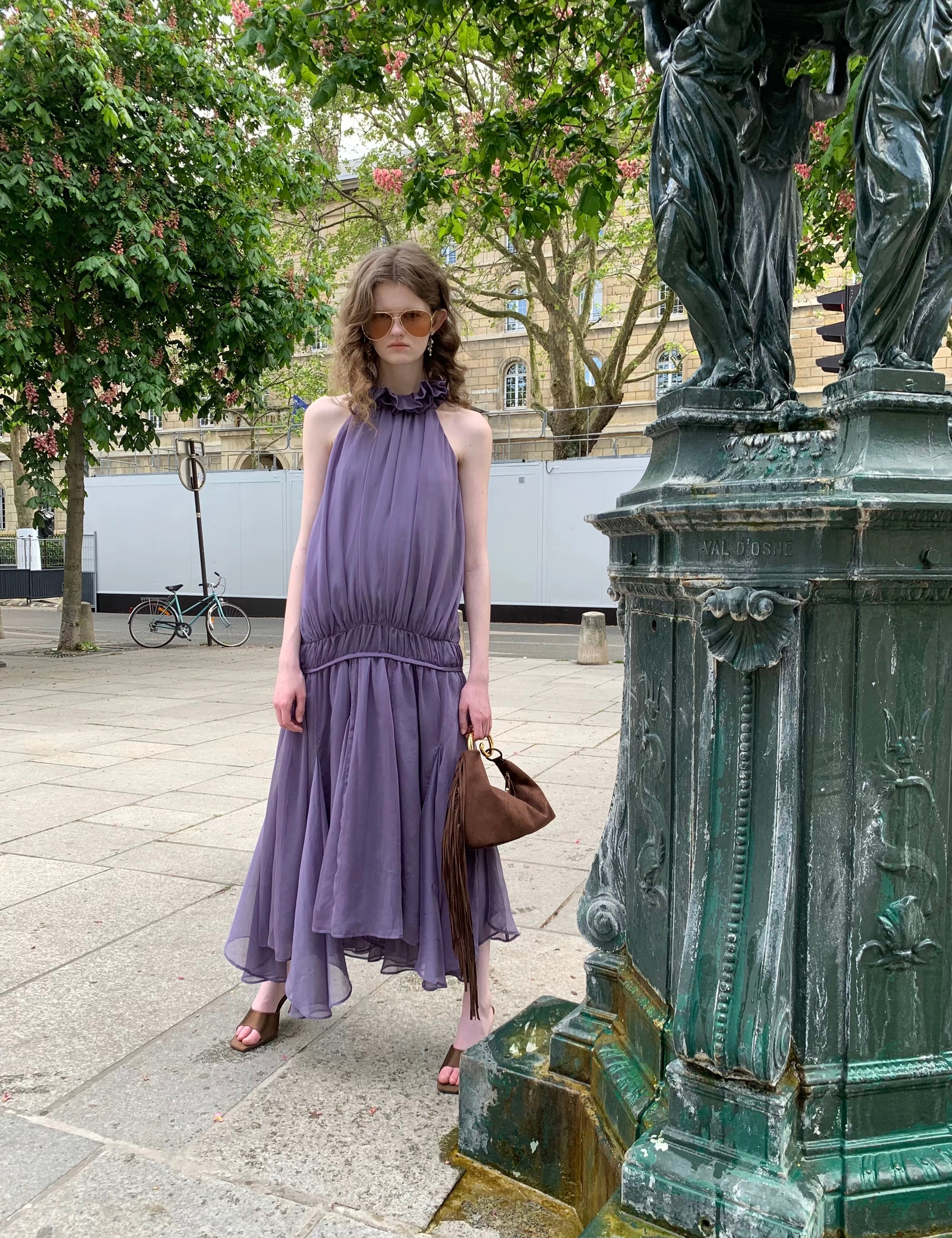 [SPOII UNOSA] Paris Romance Chiffon Dress