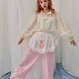 [August Unicorn] The Girl Gingham Pants