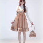 Get trendy with [Rose Island] Fairy Spirit Deer in snow land dress -  available at Peiliee Shop. Grab yours for $64 today!