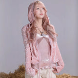 Rose Island Cassie’s Dream Sequin Velvet Hoodie