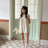 MineBeThyVers 100% Cotton Mint French Dream Doll Dress