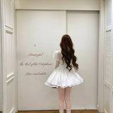 Leonie Girl Leonie Girl Lace Dream Peter Pan Collar Mini Dress