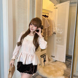 Annie’s Diary Embroidered Babydoll Blouse