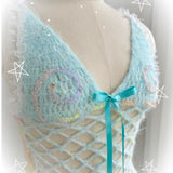 [Customized HandKnitted] Snow Angel Mini Dressn