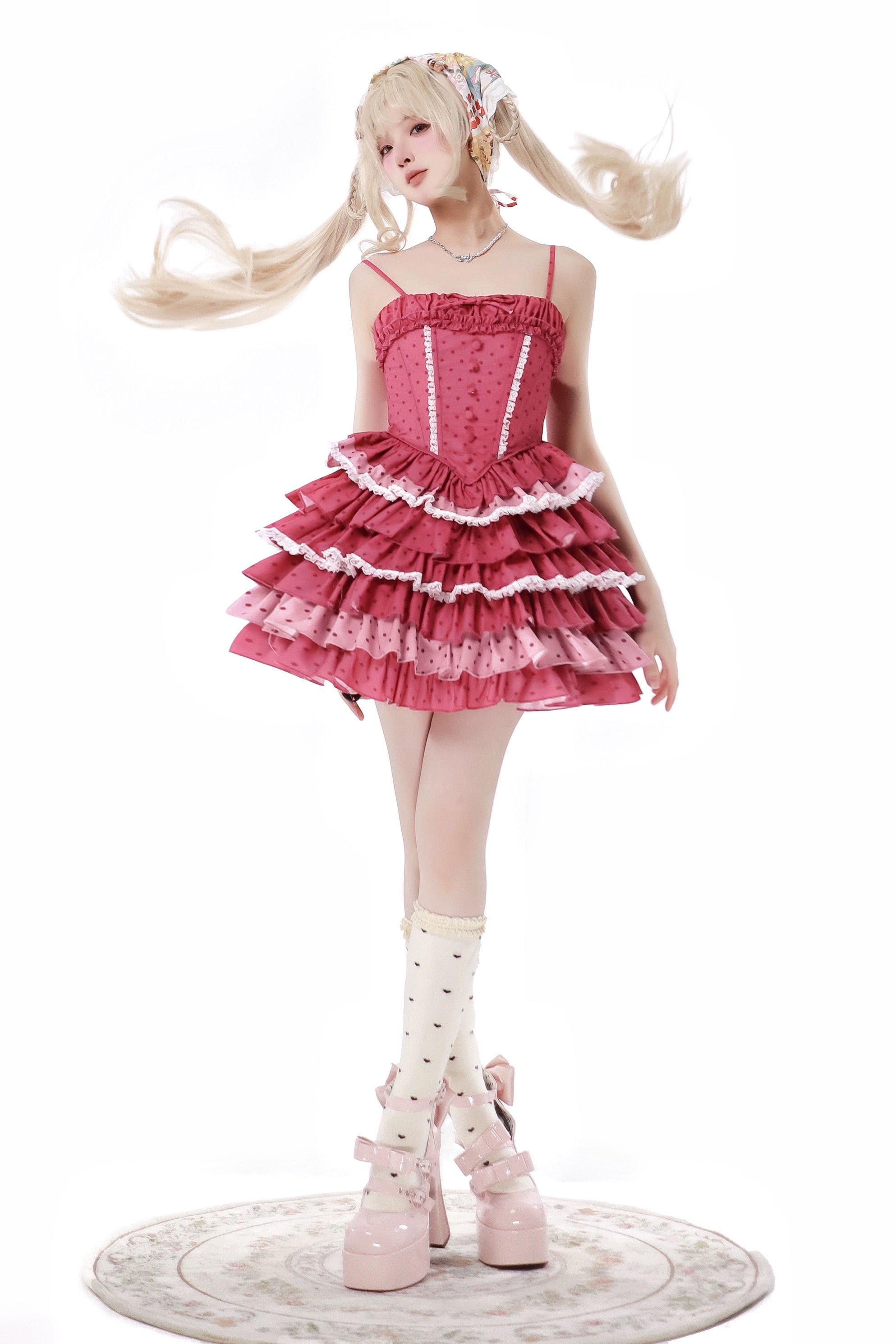 Get trendy with Attracted to what’s good for me - sweet Japanese Lolita Fashion Mini Dress - Dresses available at Peiliee Shop. Grab yours for $69 today!