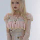 Rose Island Vintage Diary Storybook Patchwork Dress JSK