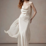 [Global Free Shipping] Fa Sogno Bridal Moonlit Trace Gown in White