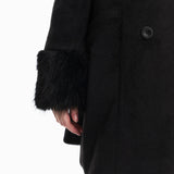 34Ounce Heiress Charm Wool Coat with Faux Fur Scarf