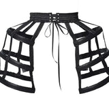 Blood Supply Christmas At Vampire Castle Layered Skirt