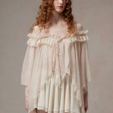 [Global Free Shipping] Fa Sogno Featherlight Waltz Chiffon Set