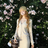 SheepKiss Lily of the Valley Merino Knit Cardigan