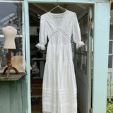 Customized Sewing Diary Handmade Whispering Meadow Cotton Dress