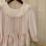 Annie’s Diary Embroidered Babydoll Blouse