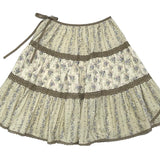 Get trendy with [Rose Island] Fairy Spirit Floral Midi Skirt -  available at Peiliee Shop. Grab yours for $34 today!