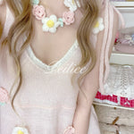 Get trendy with Forest Nymph Floral knitted mini dress - Sweater available at Peiliee Shop. Grab yours for $19.90 today!