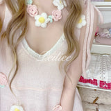 Get trendy with Forest Nymph Floral knitted mini dress - Sweater available at Peiliee Shop. Grab yours for $19.90 today!