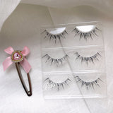 Get trendy with Mermaid Pearl Eyelashes 3 sets -  available at Peiliee Shop. Grab yours for $8.90 today!