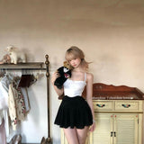 SheepKiss Chocolate Lover Mini Skirt