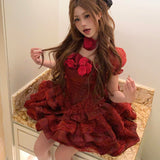 Leonie Girl Rose Waltz Princess Dress