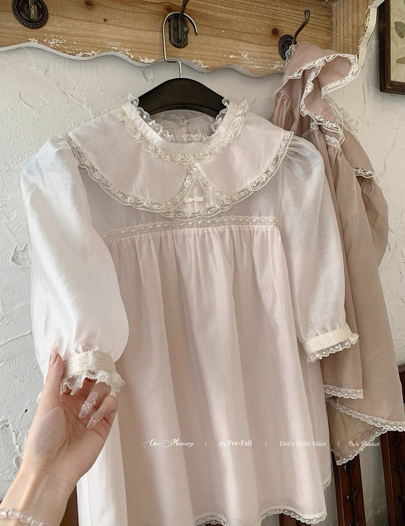 Prayer of Flowers Doll Blouse